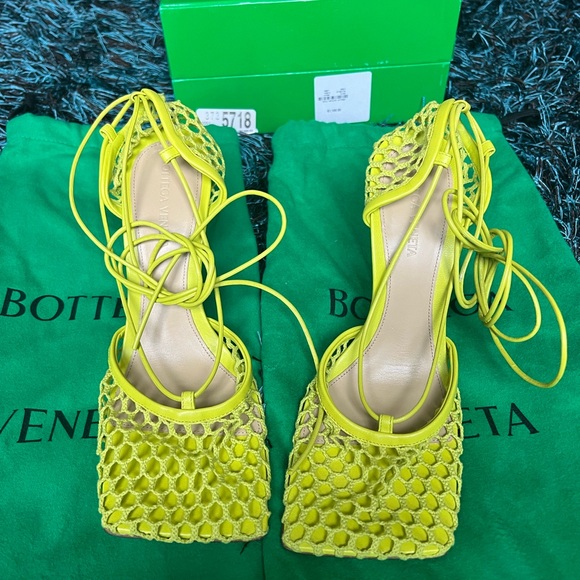 Brand new Authentic Bottega Veneta Stretch Sandals 💚 - Picture 8 of 11